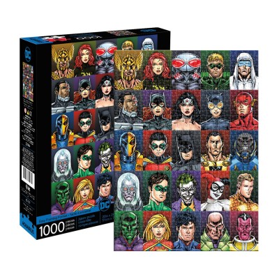 Aquarius 1000 - DC Comics - Faces