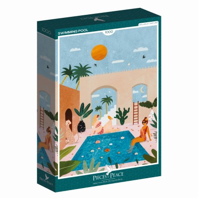 Pieces & Peace 1000 - Lhuillier Laura, Swimming Pool