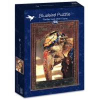 Bluebird Puzzle 2000 - Painted Lady with Frame (2).jpg