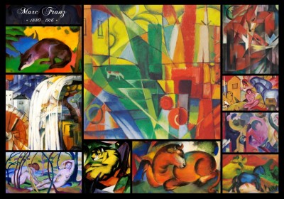 Grafika 1000 - Collage - Franz Marc