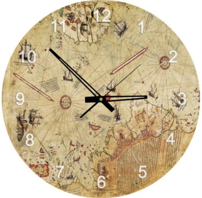 Art Puzzle 570 - Puzzle Clock - The Piri Reis Map