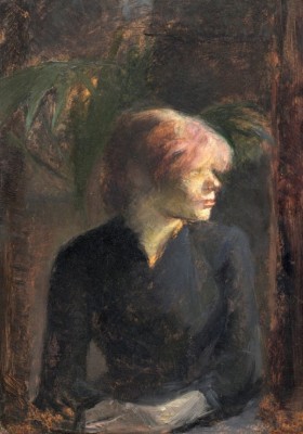 Grafika 1000 - Henri de Toulouse-Lautrec: Carmen Gaudin, 1885