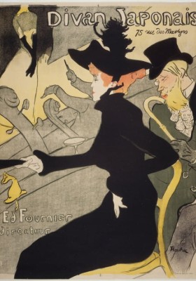 Grafika 1000 - Henri de Toulouse-Lautrec: Divan Japonais, 1892-1893