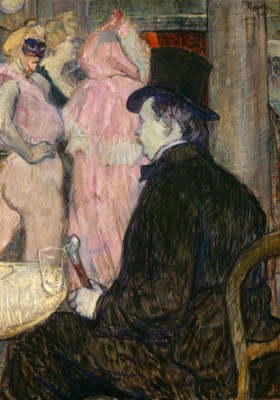 Grafika 1000 - Henri de Toulouse-Lautrec: Maxime Dethomas, 1896