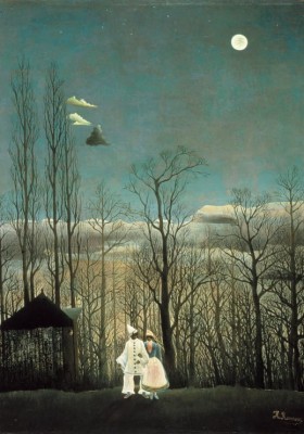 Grafika 1000 - Henri Rousseau : A Carnival Evening, 1886 (Wieczór karnawałowy)