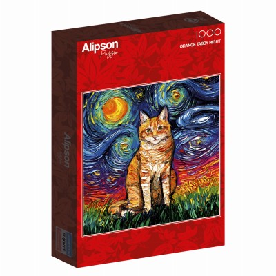 Alipson 1000 - Orange Tabby Night