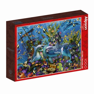 Alipson 1000 - Dolphins Treasure Ship