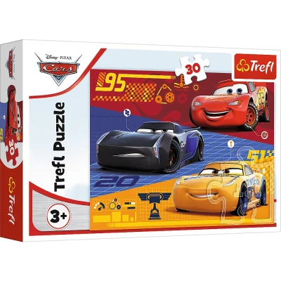 Trefl 30 - Disney Cars - Auta przed wyścigiem
