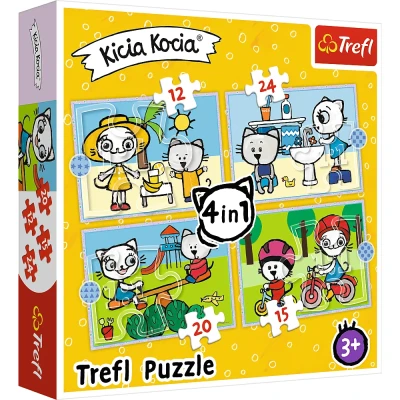 Trefl 4w1 - Dzień Kici Koci