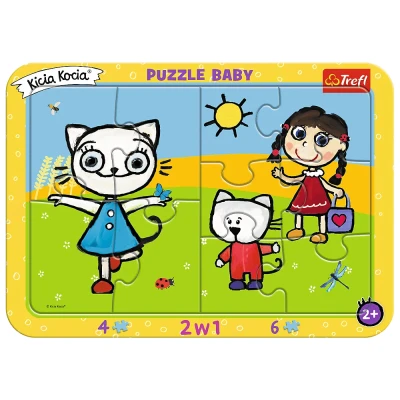Trefl Ramkowe Baby - Szczęśliwa Kicia Kocia