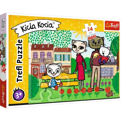 Trefl 24 Maxi - Zabawy Kici Koci