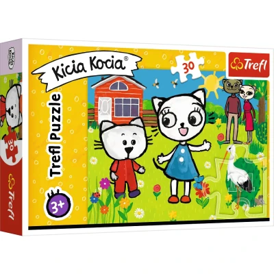 Trefl 30 - Przygody Kici Koci