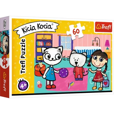 Trefl 60 - Kicia Kocia z przyjaciółmi