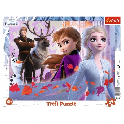 Trefl 25 Ramkowe - Frozen - Przygody w Krainie Lodu