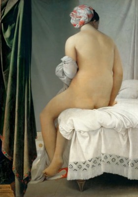 Grafika 1000 - Jean-Auguste-Dominique Ingres: La Baigneuse Valpincon, 1808