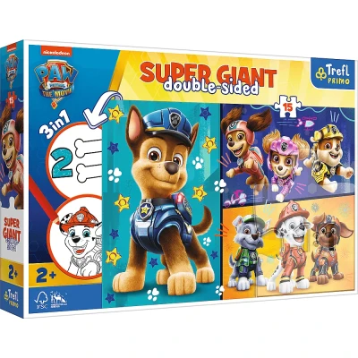 Trefl 15 Giant - Psi Patrol -  Wesołe pieski
