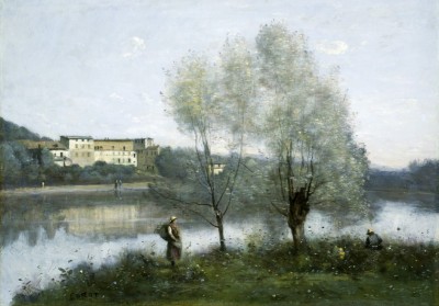 Grafika 1000 - Jean-Baptiste-Camille Corot: Ville-d'Avray, 1865