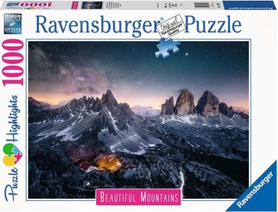 Ravensburger 1000 - Beautiful Mountains: Dolomite Towers, Italy