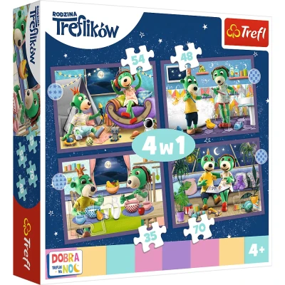 Trefl 4w1 - Trefliki przed snem - Dobranoc, Trefliki na noc