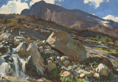 Grafika 1000 - John Singer Sargent: Simplon Pass, 1911