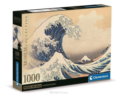 Clementoni 1000 - Compact Museum Hokusai: La Grande Onda