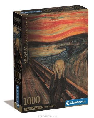 Clementoni 1000 - Compact Museum L'Urlo Di Munch