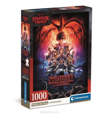 Clementoni 1000 - Compact Netflix Stranger Things