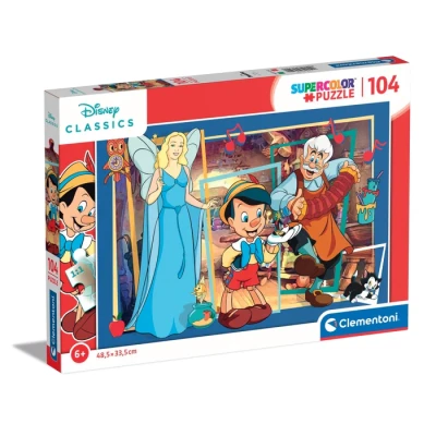Clementoni 104 Super Disney Classic Pinocchio