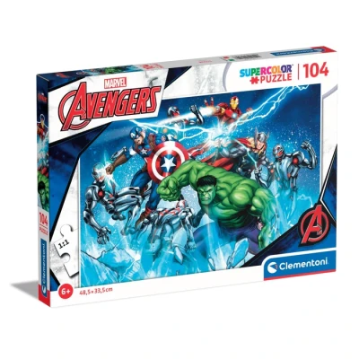 Clementoni 104  Super Kolor Marvel Avengers