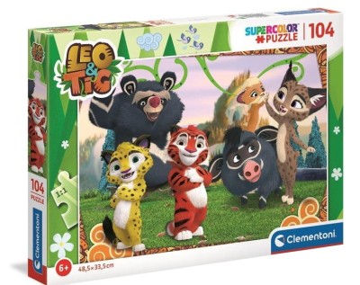 Clementoni 104  Super kolor Leo i Tig 1