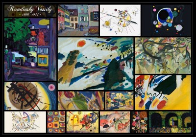 Grafika 1000 - Collage - Kandinsky Vassily
