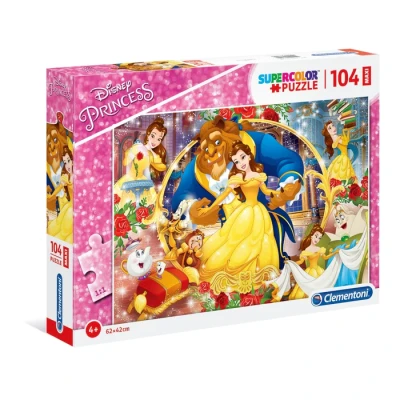 Clementoni 104 Maxi Super Kolor The Beauty and the Beast