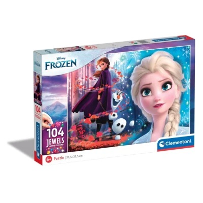 Clementoni 104 Super Color Jewels Frozen 2
