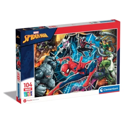 Clementoni 104 Maxi Super Kolor Spider-Man