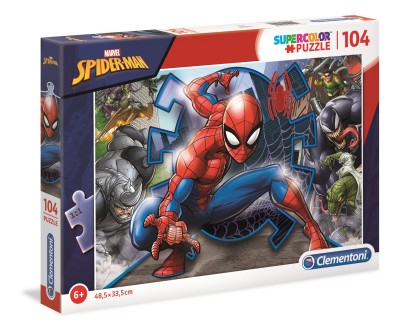 Clementoni 104 Super Color Spiderman 2