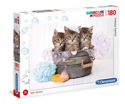 Clementoni 180 Super Kolor Lovely kittens