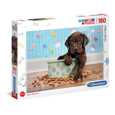 Clementoni 180 Super kolor Lovely puppy