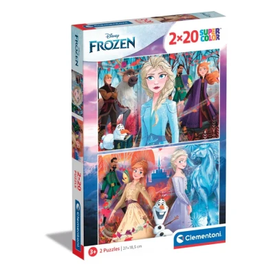 Clementoni  2x20 Super kolor Frozen 2