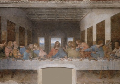 Grafika 1000 - Leonardo da Vinci : The Lord's Supper, 1495-1498 (Ostatnia wieczerza)