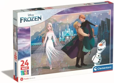 Clementoni 24 Maxi Super Kolor Disney Frozen 2