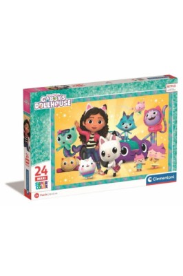 Clementoni 24 Maxi Super Kolor Gabby's Dollhouse