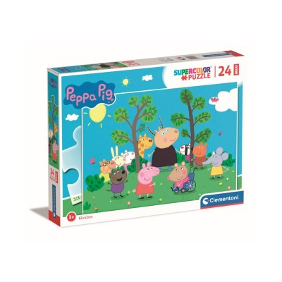 Clementoni 24 Maxi Super Kolor Peppa Pig