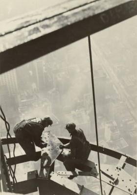 Grafika 1000 - Lewis W. Hine: Empire State Building, New York, 1931
