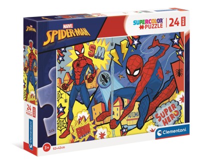 Clementoni 24 Maxi Super Kolor Spider-Man