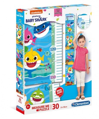 Clementoni 30 Maxi Miarka Baby Shark
