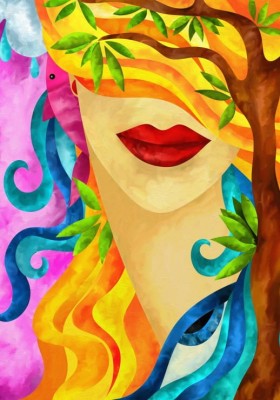 Grafika 1000 - Macchia - The Hidden Woman