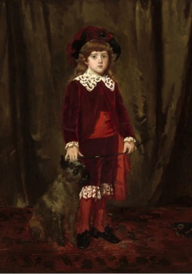 Grafika 1000 - Mary Cassatt: Eddy Cassatt (Edward Buchanan Cassatt), 1875