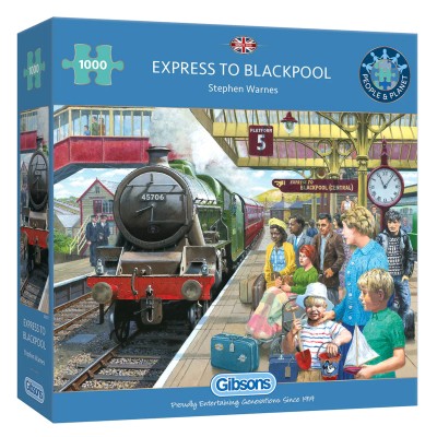 Gibsons 1000 - Stephen Warnes, Express to Blackpool (Pociąg do Blackpool / Anglia)