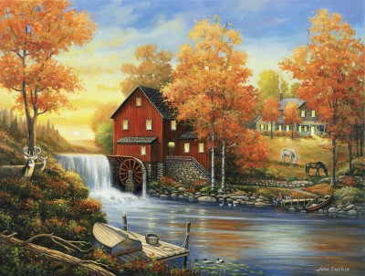 SunsOut 500 - John Zaccheo - Sunset at the Old Mill