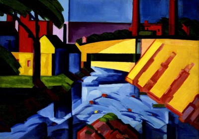 Grafika 1000 - Oscar Bluemner : Evening Tones, 1911-1917